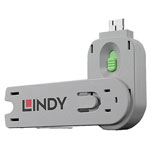 LINDY 40621 USB-A Socket Key Green For Pc & Laptop Security