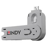 LINDY 40624 USB-A Socket Key White For Pc & Laptop Security