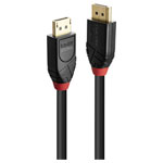 LINDY 41168 DisplayPort Cable DisplayPort plug 7.50 m Black Gold-plated