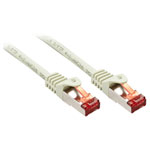 LINDY 47347 RJ45 patch cable grey CAT 6 S/FTP 7.50 m s Network Cable
