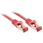 LINDY 47363 Network cable CAT 6 S/FTP 1.50 m Red 1-1 wired
