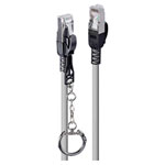 LINDY 47609 Network cable CAT 6A S/FTP Grey 20m