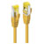 LINDY 47660 Network Cable Yellow RJ45 S/FTP 0.30 m 1 piece 1-1 wired