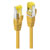 LINDY 47665 Network Cable RJ45 S/FTP Yellow 5m 1 piece 1-1 wired
