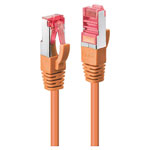 LINDY 47810 Network cable patch cable CAT 6 S/FTP 3.00 m Orange