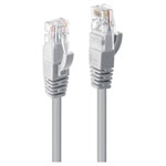 LINDY 48000 RJ45 Network cable patch cable CAT 6 U/UTP Grey 0.30 m