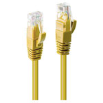 LINDY 48065 Network cable patch CAT 6 U/UTP Yellow 5 m