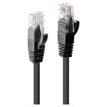 LINDY 48078 Network cable patch cable CAT 6 U/UTP 2.00 m Black