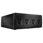 LINDY 70437 Toslink switch Optical Audio 3x1 Selector Black