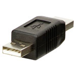 LINDY 71229 USB 2.0 Adapter with dual A connectors in compact design