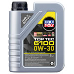 Liqui Moly 20770 Top Tec 6100 Engine Oil 0W-30 1L Lubricates efficiently