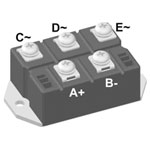 Littelfuse VUO160-16NO7 Diode Bridge Rectifier PWS E Bulk