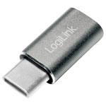 LogiLink AU0041 USB 2.0 Adapter USB-C to Micro B