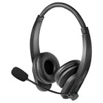 LogiLink BT0060 On-ear headset Bluetooth Black Stereo Earphones Headphones