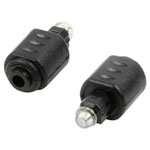 LogiLink CA1016 Adapter Black Toslink Audio Phono Adapter