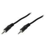 LogiLink CA1050 Audio Cable Jack/phono 2.00 m Black matt Audio & Video Cable