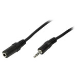 LogiLink CA1054 Jack Audio Cable Black matt 3 m