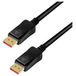 LogiLink CDV0100 AV Cable DisplayPort to DisplayPort Black 10m