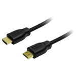 LogiLink CH0036 HDMI cable 4K UHD Black 1.50 m HDMI-A plug to HDMI-A plug