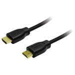 LogiLink CH0053 HDMI Cable Black 10m 4K UHD HDMI-A plug to HDMI-A plug