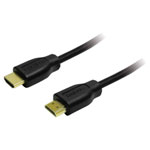 LogiLink CH0054 HDMI Cable 4K UHD 15 m Black HDMI-A plug to HDMI-A plug