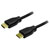 LogiLink CH0076 HDMI cable 0.20 m Black 4K UHD Monitor Audio Visual Cables