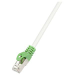 LogiLink CQ2022X Ethernet Cable Grey S/FTP Cross-over CAT 6 0.50m Flame-retard
