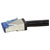 LogiLink CQ7053S Network cable patch CAT 6A S/FTP 2m Black Shielded UV Oil Res