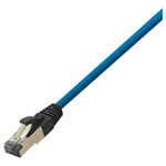 LogiLink CQ8036S RJ45 Network Cable CAT 8.1 S/FTP Blue Halogen-free 1m