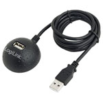 LogiLink CU0013B USB cable 2.0 USB-A socket to plug 1.50 m length