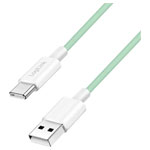 LogiLink CU0326 USB-C cable USB 2.0 USB-A to USB-C plug 0.5 m Green
