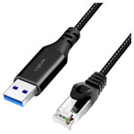 LogiLink CU0407 USB 3.2 1st Gen Adapter cable A-RJ45 15m
