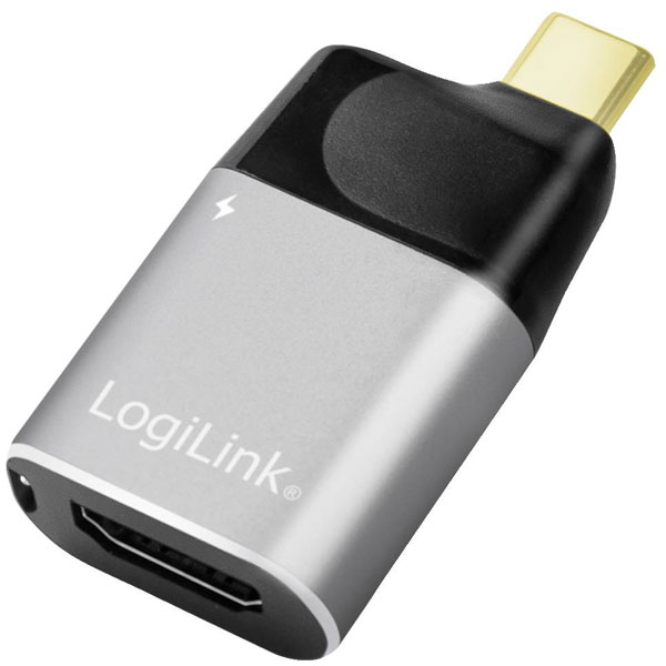 LogiLink CUA0203 USB 3.2 Gen 2 Adapter 1x USB-C to HDMI & USB-C Po...