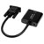 Logilink Cv0060 Adapter VGA Plug To HDMI Socket Black 45Cm For Monitor Tv