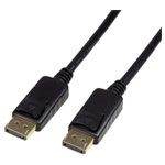 LogiLink CV0074 DisplayPort Cable DisplayPort plug to plug Black 5 m