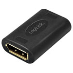 LogiLink CV0145 Adapter DisplayPort to DisplayPort Black Audio Visual Cable