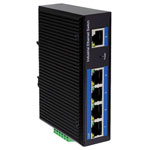 LogiLink NS200P Industrial Ethernet switch 5 ports 10/100 MBit/s PoE