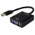 Logilink Ua0231 USB VGA Adapter Black 10Cm USB 3.0 To VGA Monitor Adapter