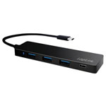 LogiLink UA0311 USB-C 3.2 Gen 2 multiport hub 4 ports black