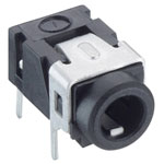 Lumberg 1503 29 Jack socket audio plug black nan material