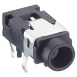 Lumberg 150330 Jack socket Audio Plugs & Sockets black plastic 3.5mm mount