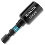 Makita B-66852 Socket Bits 13 mm 1/4 inch for versatile fastening applications