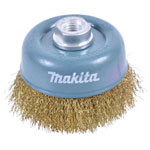 Makita D-39780 Steel wire cup brush 90mm  Wire Cups Brushes Abrasives