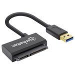 Manhattan 130424 Adapter USB 3.2 Gen 1 to SATA 0.15m 7+15-pin USB 3.0