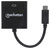 Manhattan 152020 Displayport USB Adapter Black Colour-Coded 21.00 Cm
