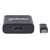 Manhattan 152570 Mini Displayport Adapter Black Shielded 15cm HDMI Socket