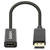Manhattan 153713 Displayport Adapter Black 15cm HDMI Socket To Displayport Plug