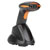 Manhattan 179768 Wireless Barcode Scanner Black Orange Handheld USB Type A