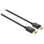 Manhattan 353595 DisplayPort Cable Black 1.00 m 8K UHD DisplayPort plug