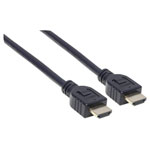 Manhattan 353953 HDMI Cable Black 5.00 m 4K UHD UL-approved